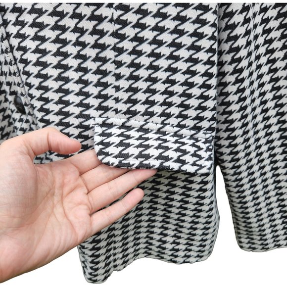 Cato Black and White Houndstooth Blazer - Picture 6 of 9